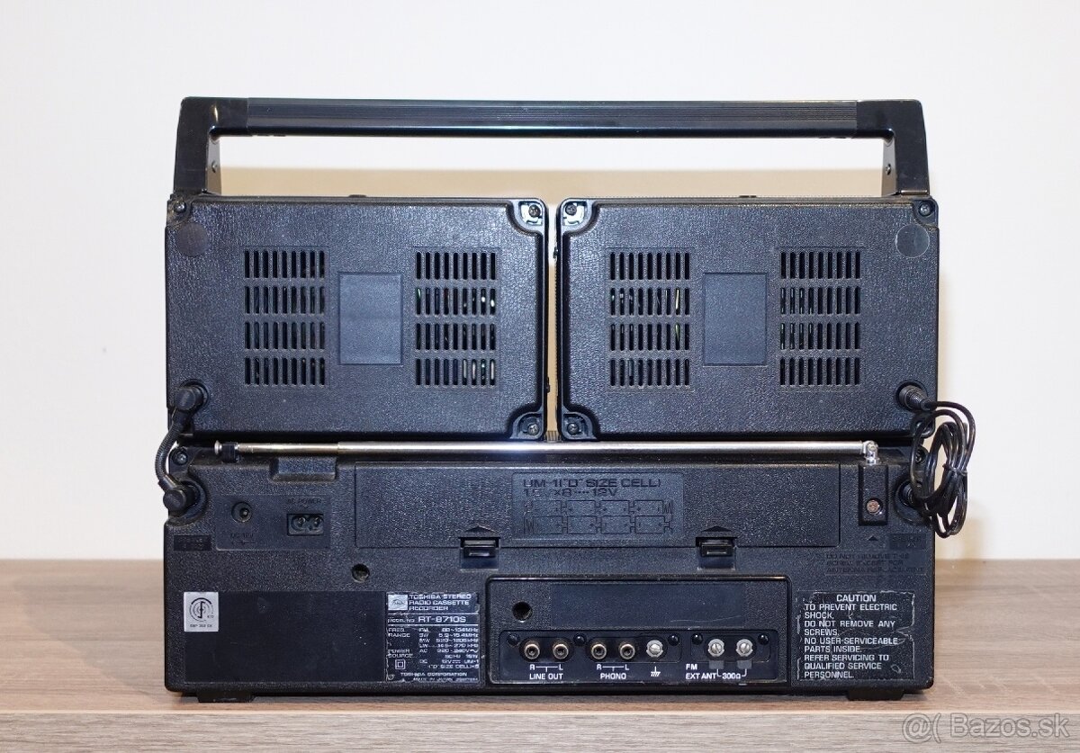 Radiorecorder TOSHIBA RT-8710 S - 5