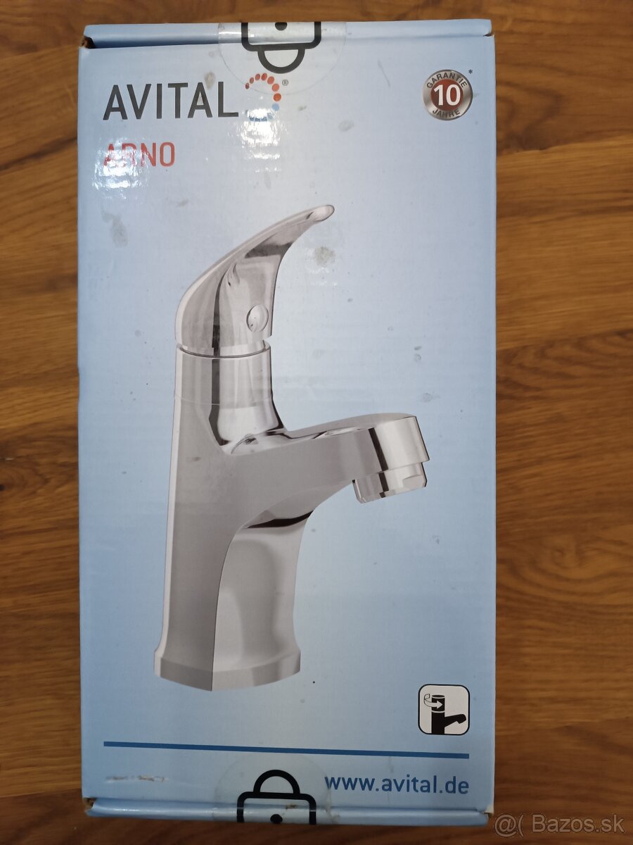 Stojanková batéria AVITAL ARNO - chróm - 5