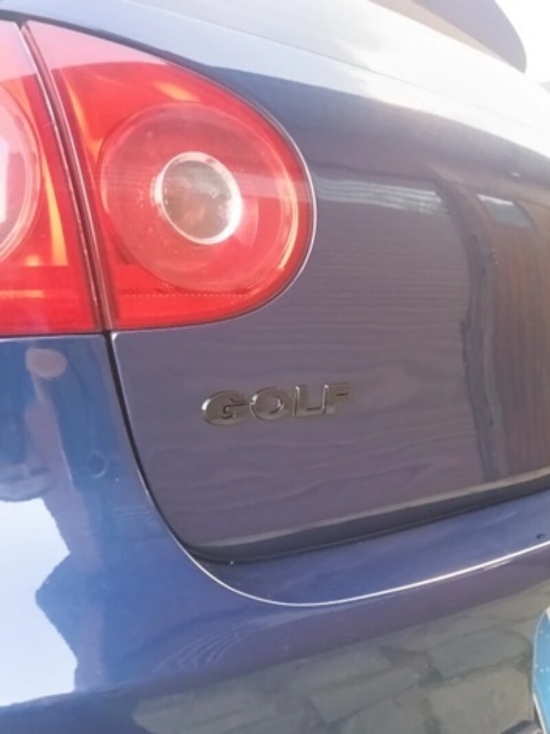 Chrómové a čierne nápisy na kufor VOLKSWAGEN - 5