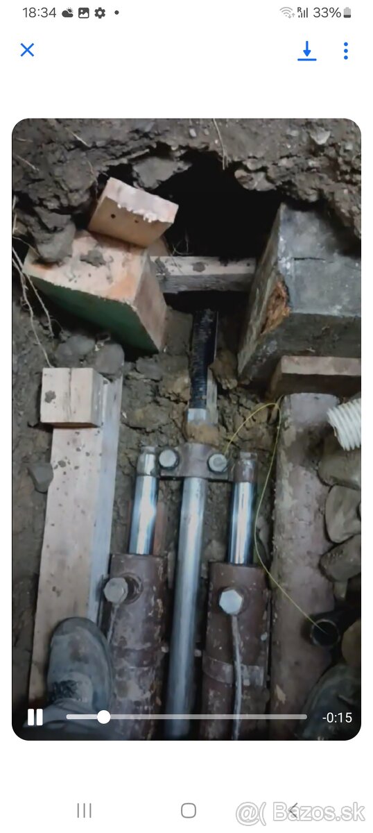 Pretlacanie popod cestu - 5