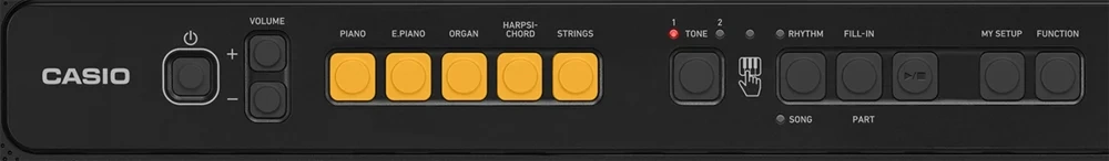 Casio CT-S100 Keyboard bez dynamiky - 5