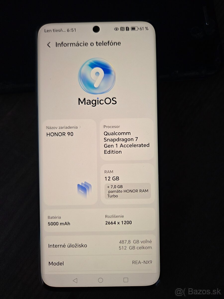 Predam zachovalý Honor 90 za 90eu - 5