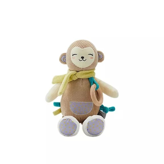 Hračka pre bábätko – Opička, nová, nerozbalená - 5