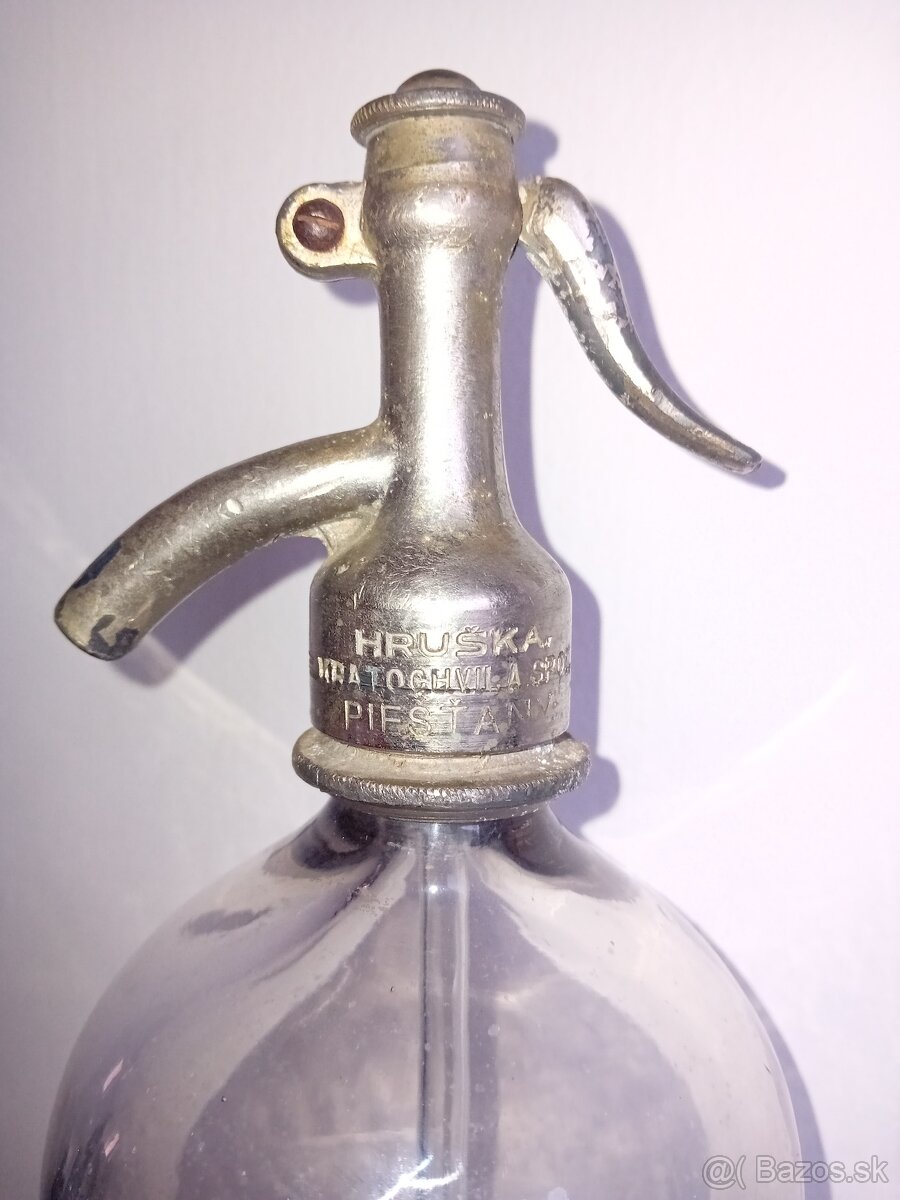 Fľaša Pepsi- Pakistan + sifonka + pohár Coca Cola + kyselka - 5