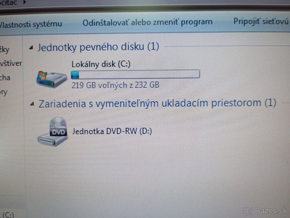 predám DELL VOSTRO 1520 ,WINDOWS 7 32bit ,bez wifi - 5