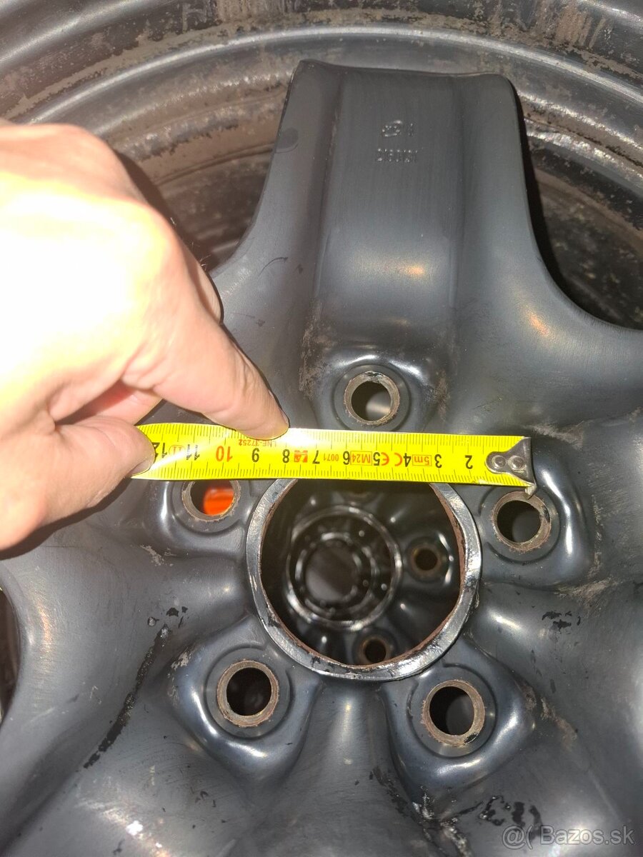 Predám plechové disky 4ks r16 5x110 - 5