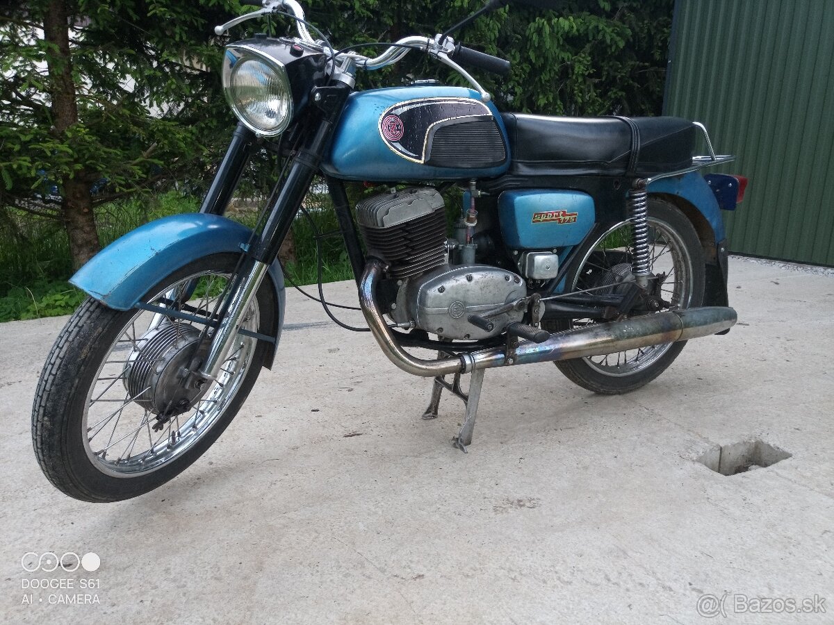 Jawa ČZ 175 bez dokladov