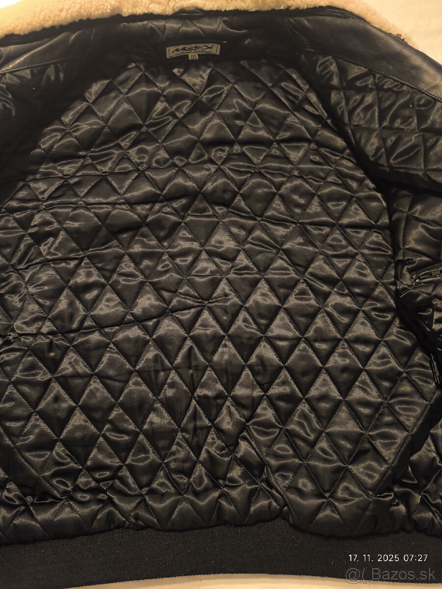 Kožená bunda pánska- rezervované - 5