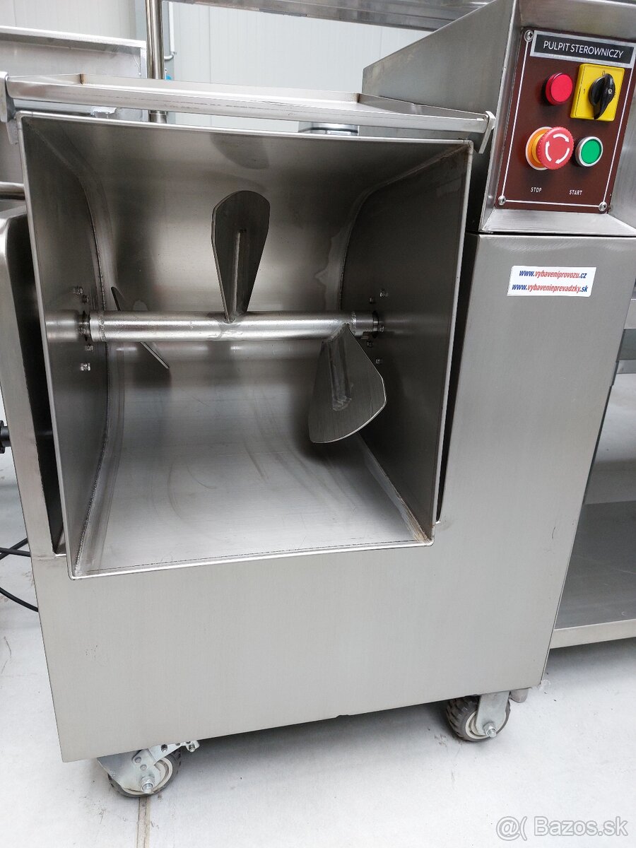 Miešačka mäsa 50L -35kg Miešačka mäsa Miešačka klobás - 5