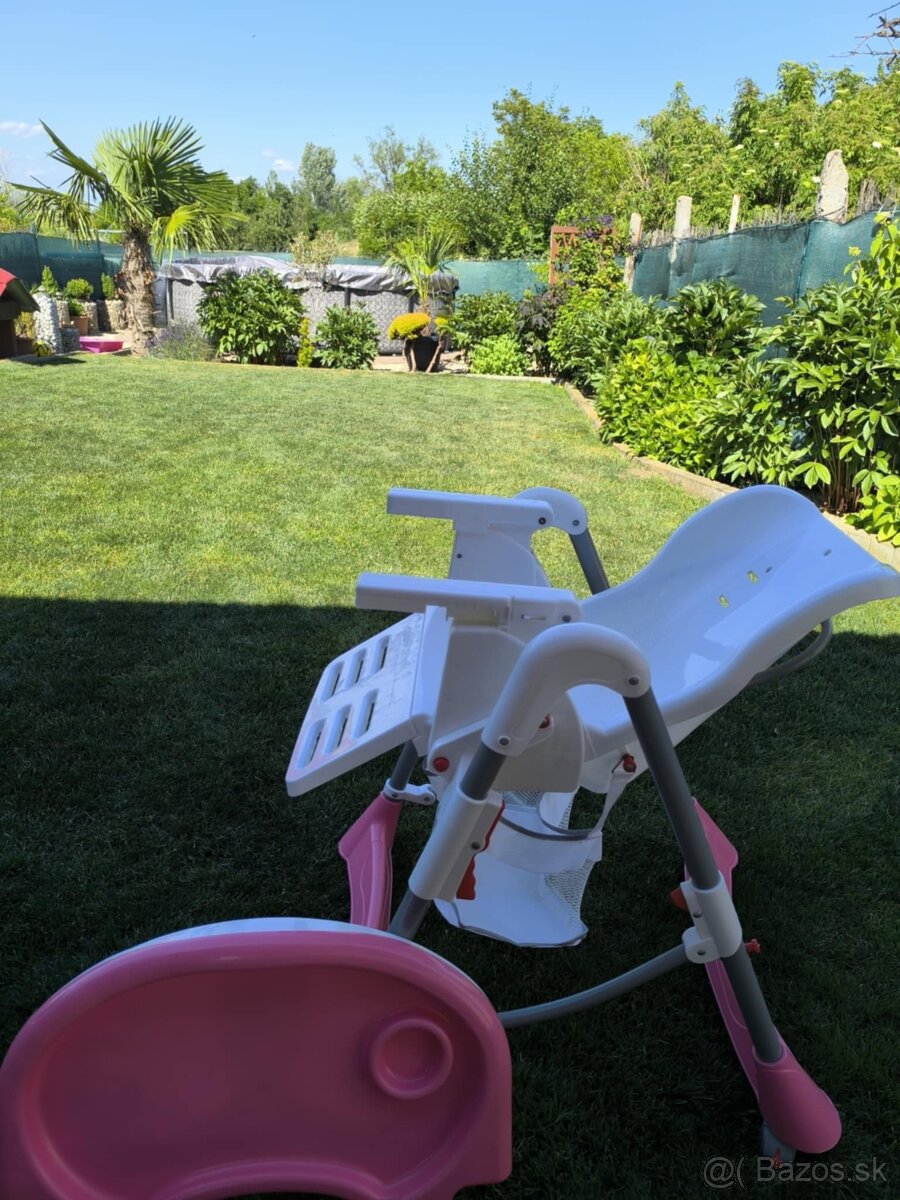 Detská jedálenská polohovateľná stolička - 5
