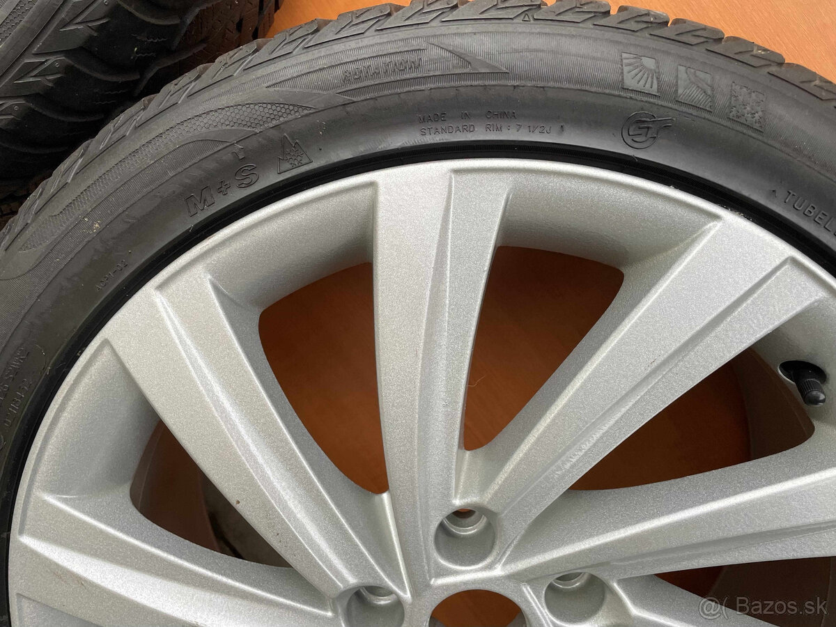 PERSEUS skoda orig disky 5x112 7,5xR18 ET48 VW 225 45 R18 - 5