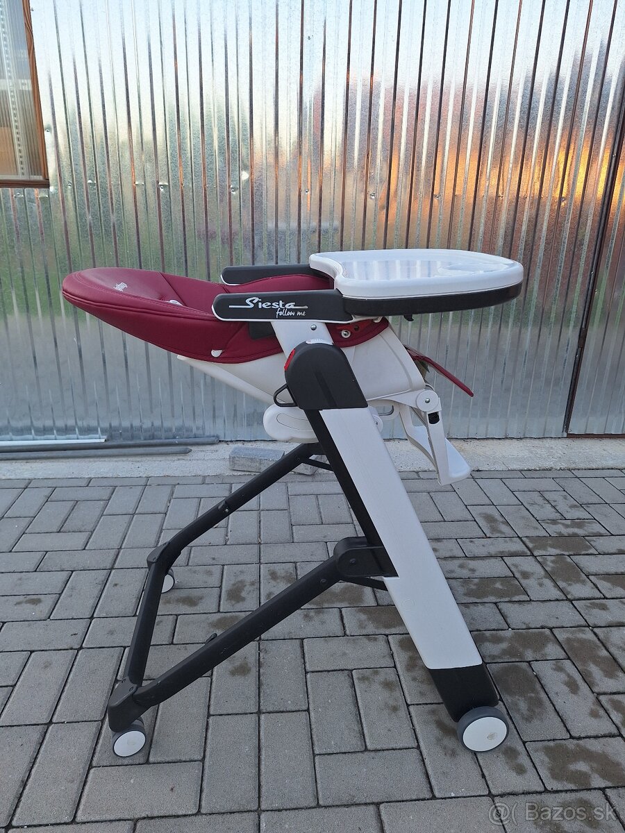 Jedálenská stolička Peg Pérego Siesta follow me - 5