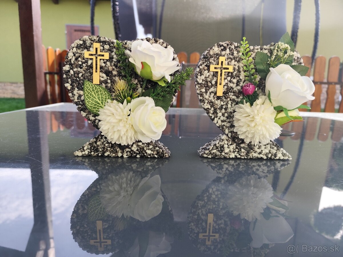 Kamenné srdce, dekorácie - 5