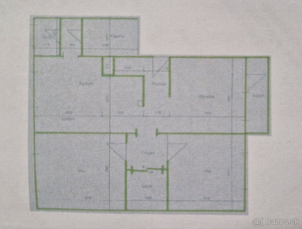 Vráble, Lúky, 3i byt, 74 m2, loggia, rekonštrukcia - 5