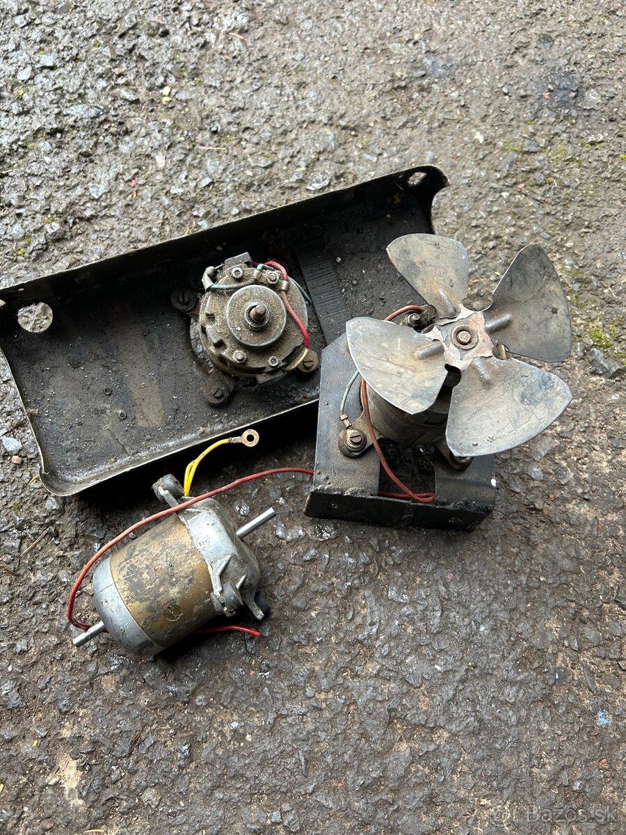 Motorčeky kúrenia, stieračov, na maják - 5