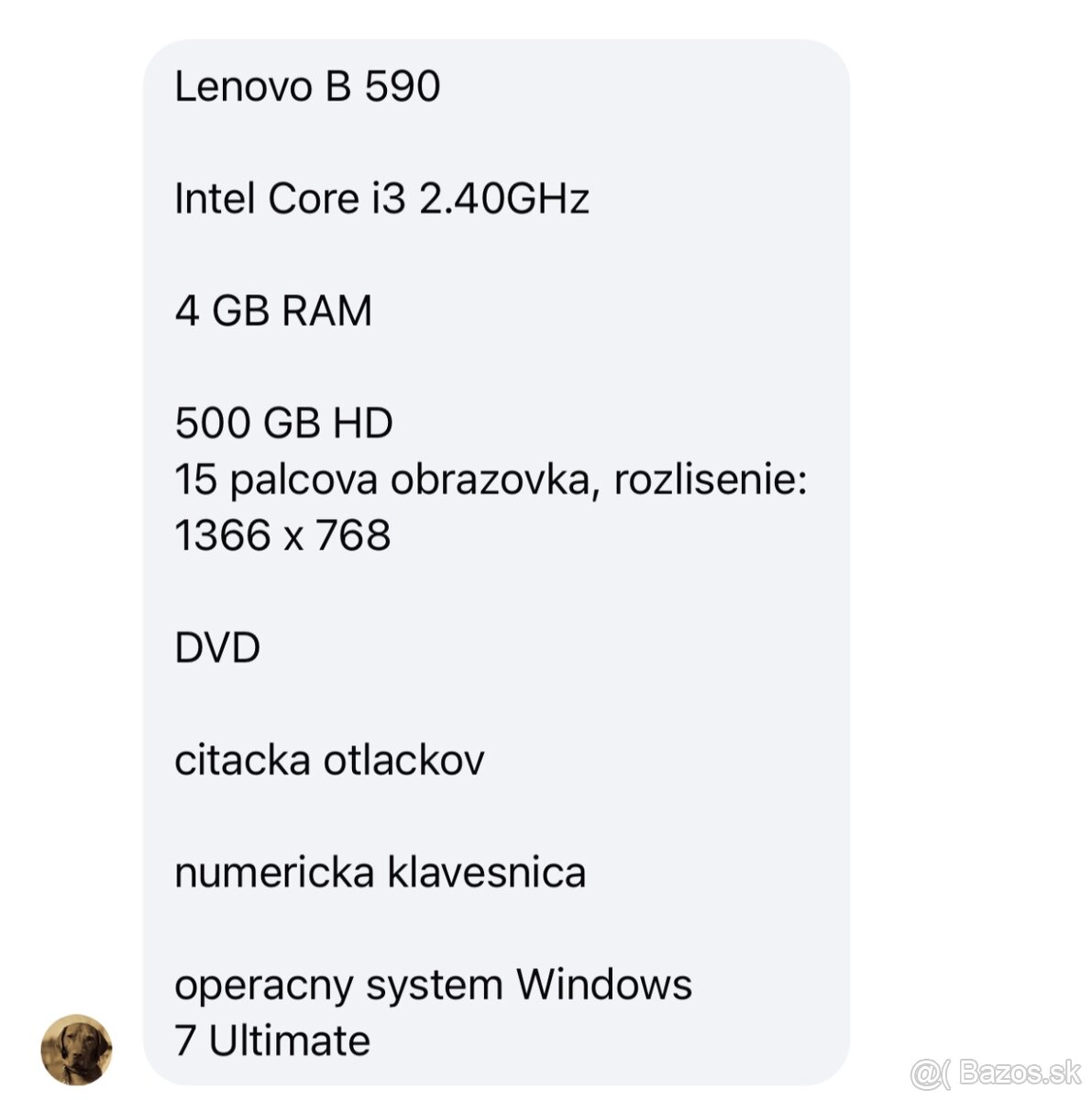 Lenovo B 590 - 5