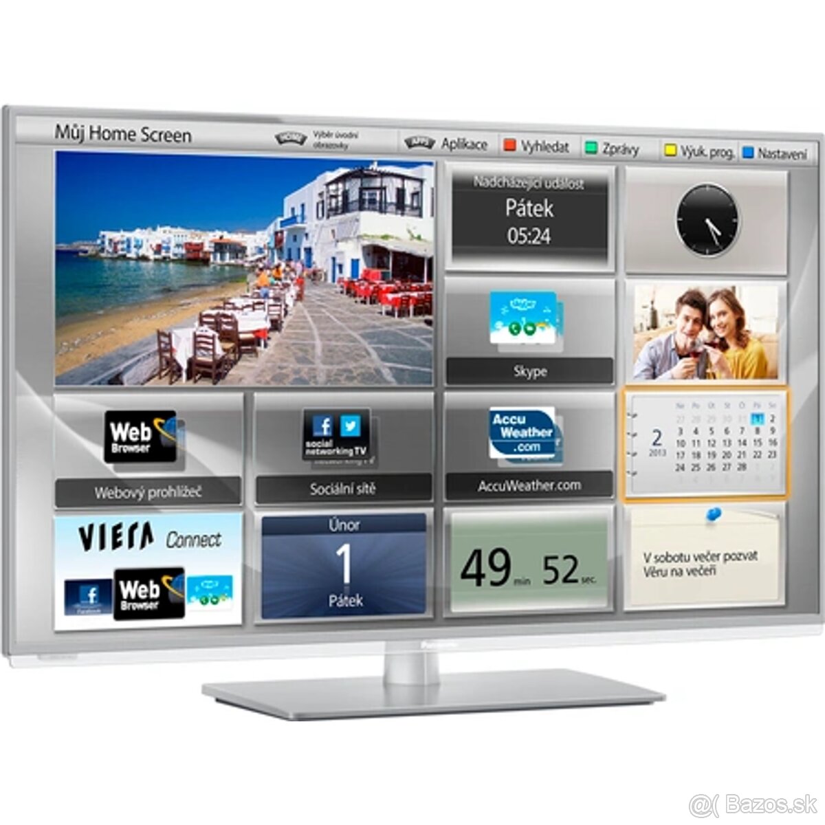 Predám SmartVIERA LED TV Panasonic TX-L42E6E Full HD - 5