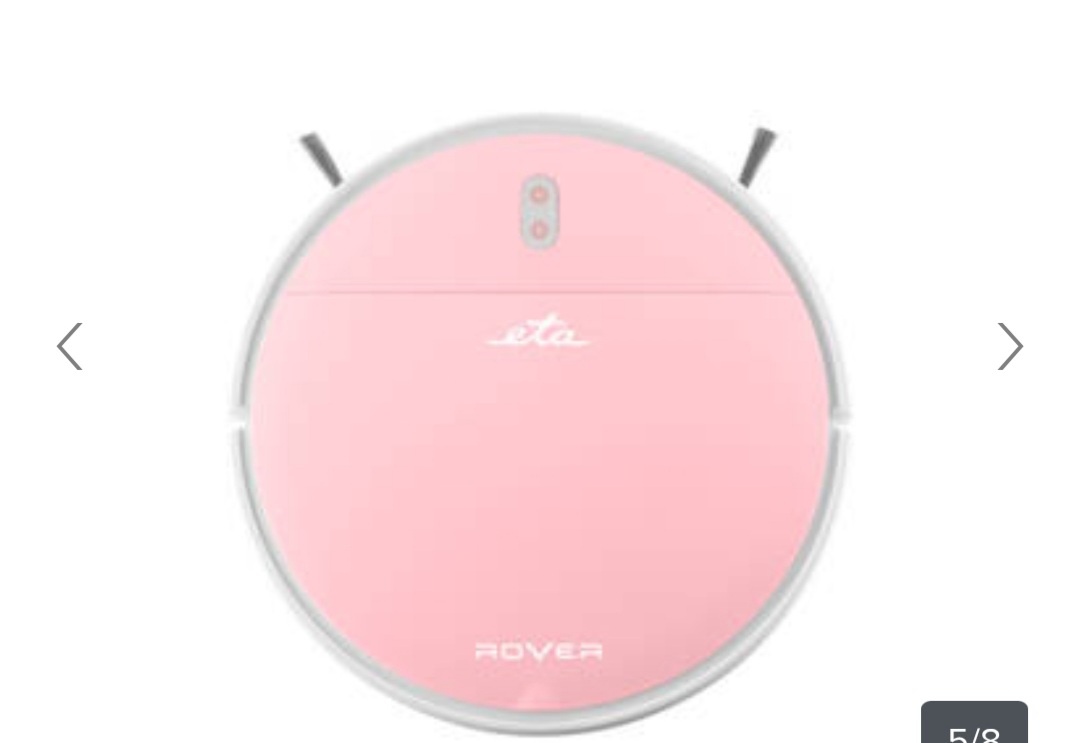 Robotický vysávač ETA ružový - 5