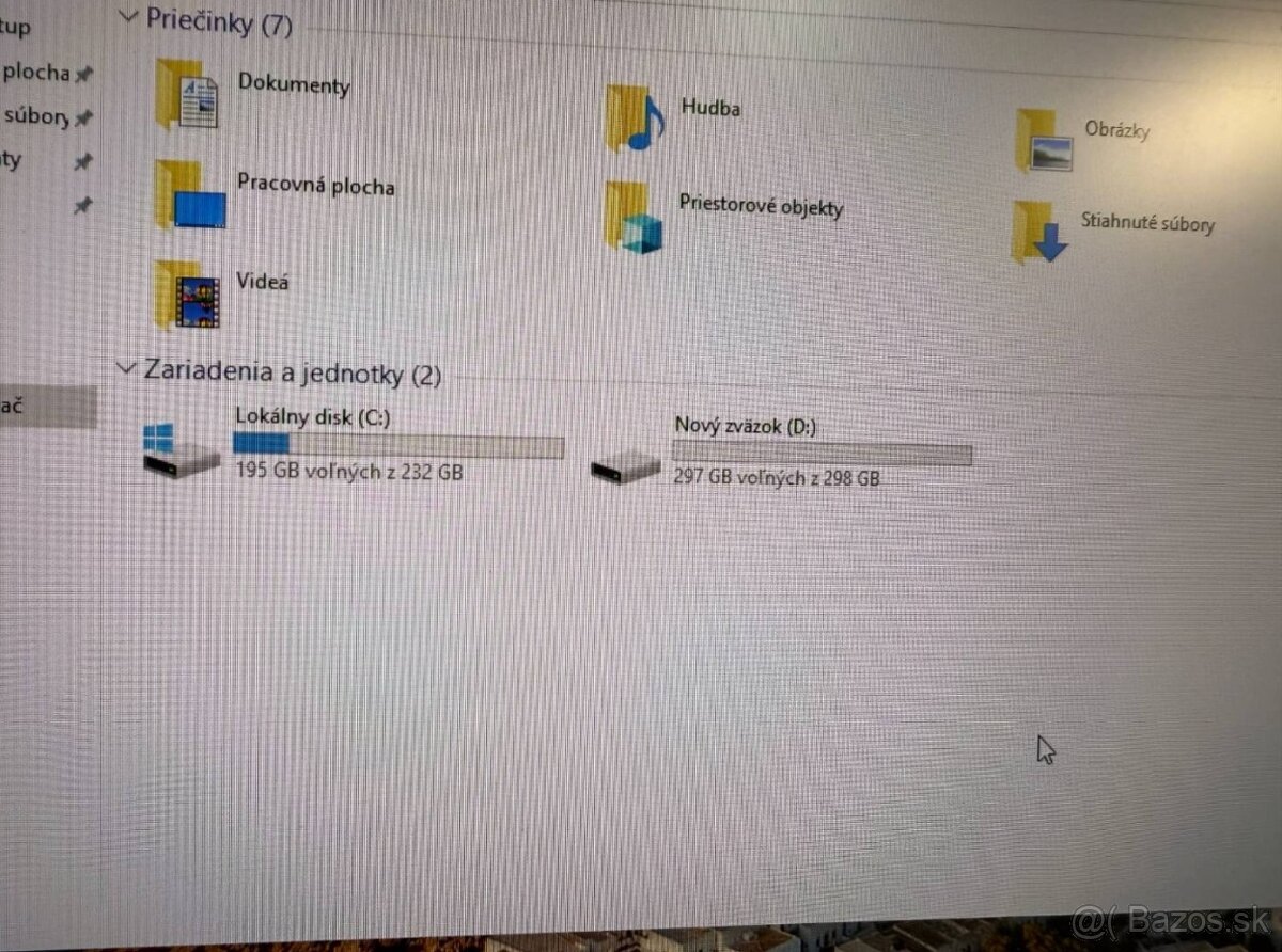 Kancelársky počítač HP Pro i5 / 8GB RAM / SSD+HDD / W10 Pro - 5