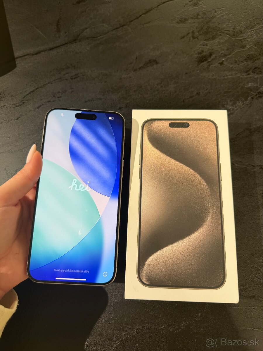 iPhone 15 Pro Max, Natural Titanium,512GB - 5