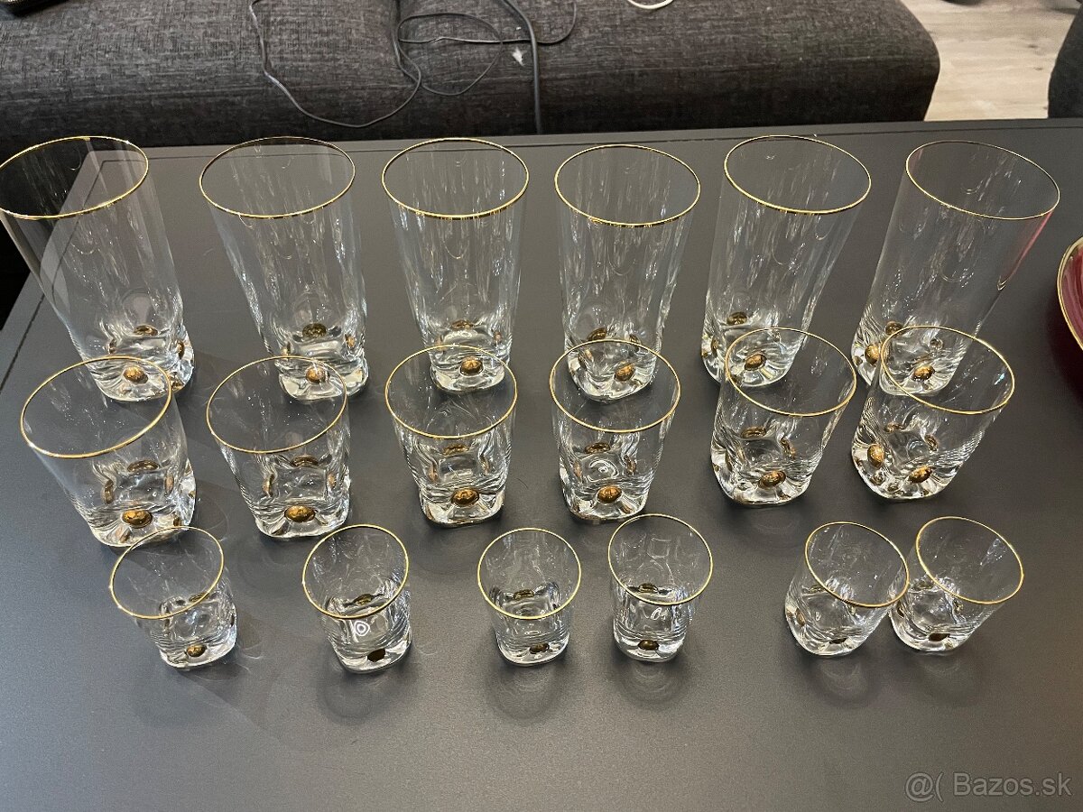 Súprava retro poharov - 5