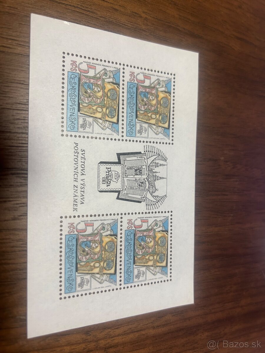 Československé známky, inzerat 3 - 5