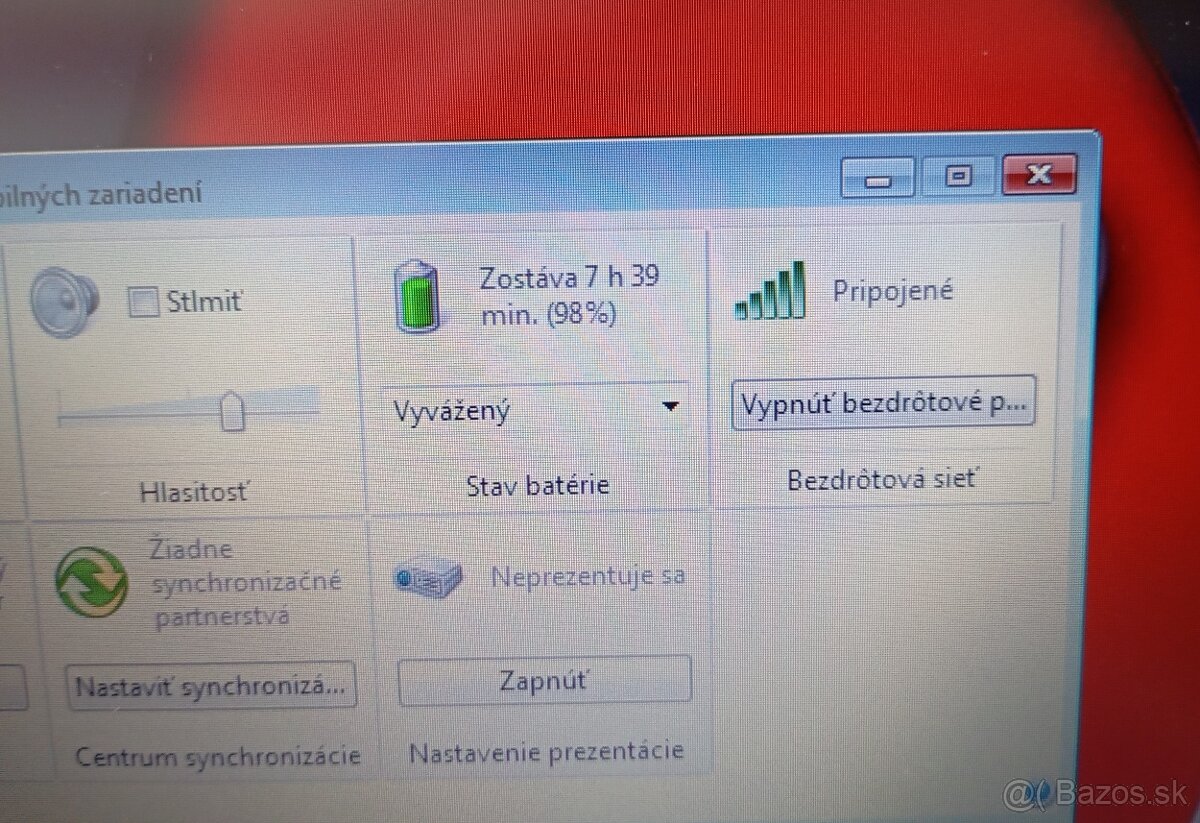 predám HP elitebook 820 g1 / Intel core i5 / Windows 7 32bit - 5