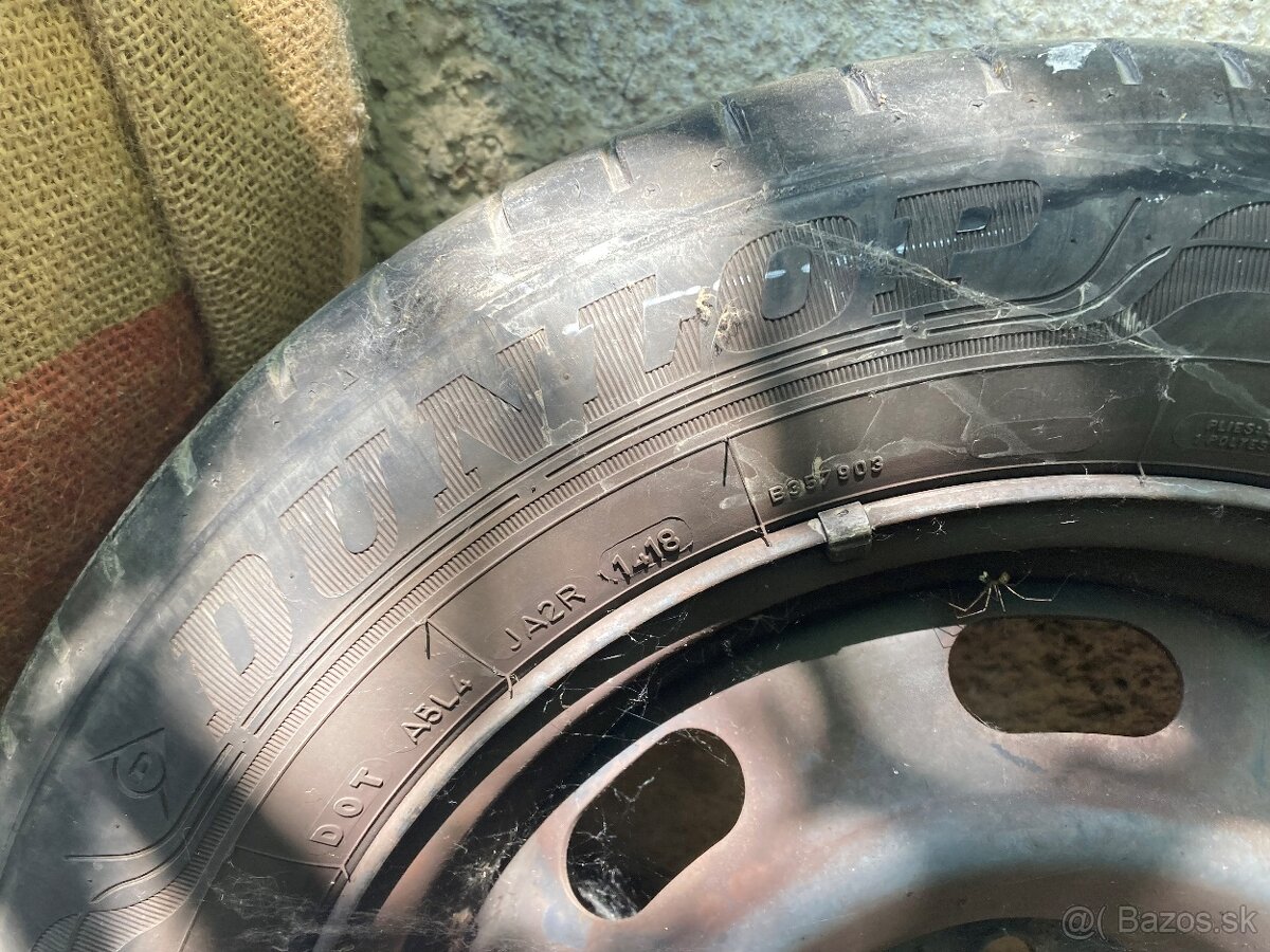 Letné pneu Dunlop 195/65 R15 na diskoch Peugeot 307 - 5