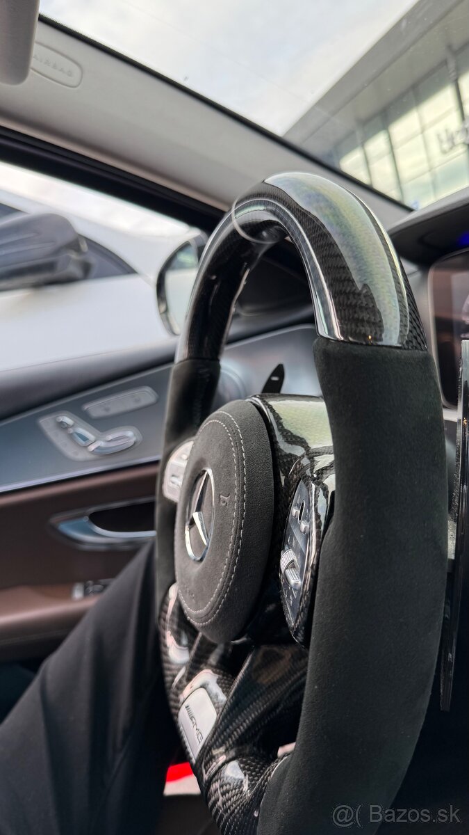 Predam na Mercedes karbónový Amg volant stav ako novy pasuje - 5