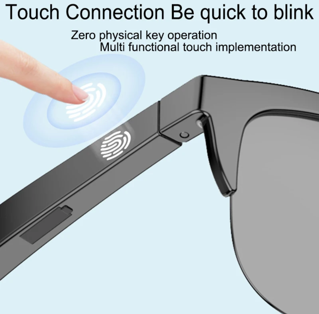 Slnečné Smart okuliare s bluetooth repro - 5