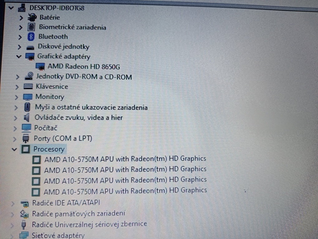 Hp probook 655 g1 , 4-jadro , 256gb ssd , 8gb ram , RS-232 - 5