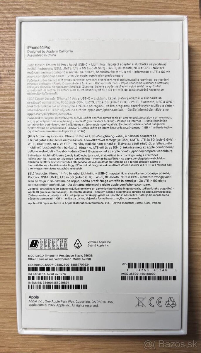 Predam Iphone 14 PRO 256 GB - 5