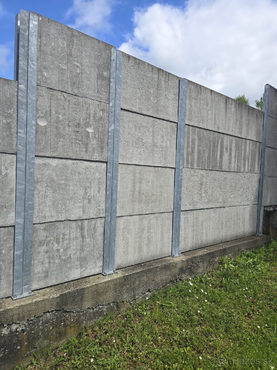 Zelezny stlp pre betónový plot - 5