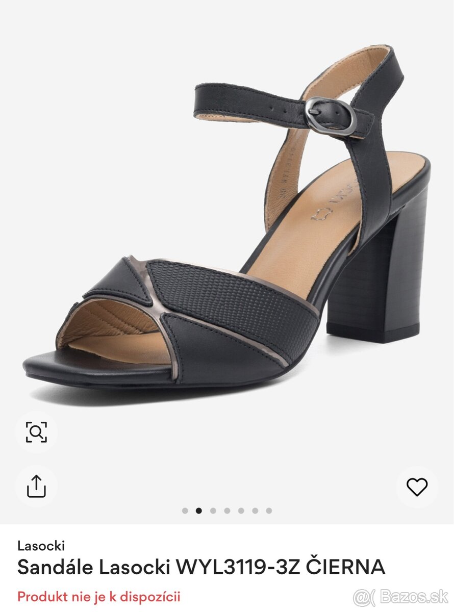 Kožené sandále v.38 Lasocki - 5