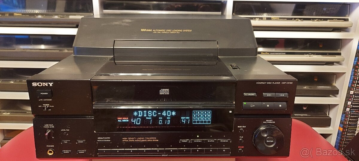 Predám 100 CD meniče Sony CDP-CX100 x2 - 5