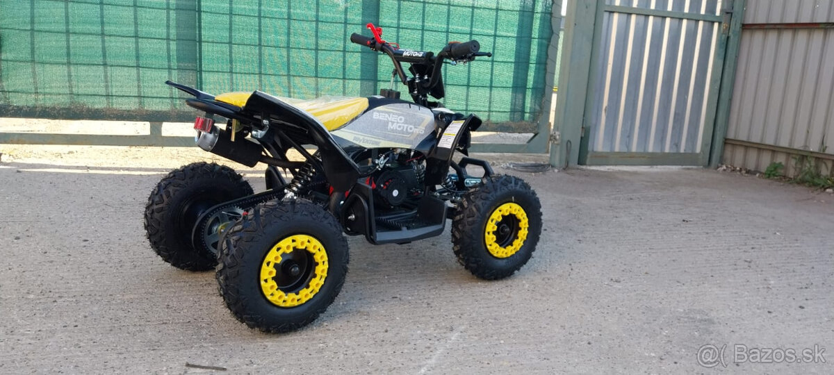 ATV MiniWarrior 49cc 6 palcové kolesá