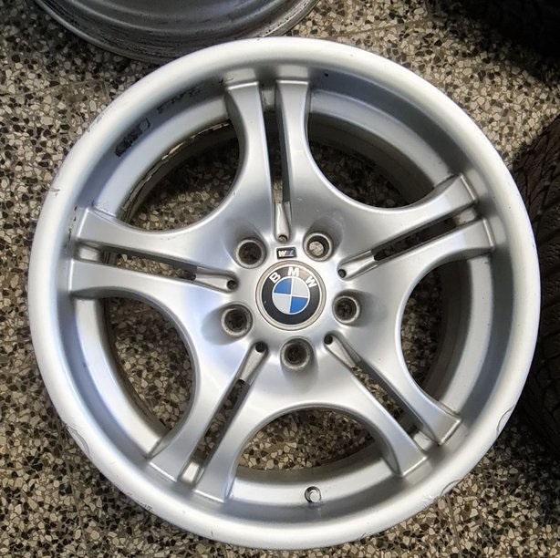 Hliníkové disky originál zimní BMW M3 E46 17" Styling M68 - 5