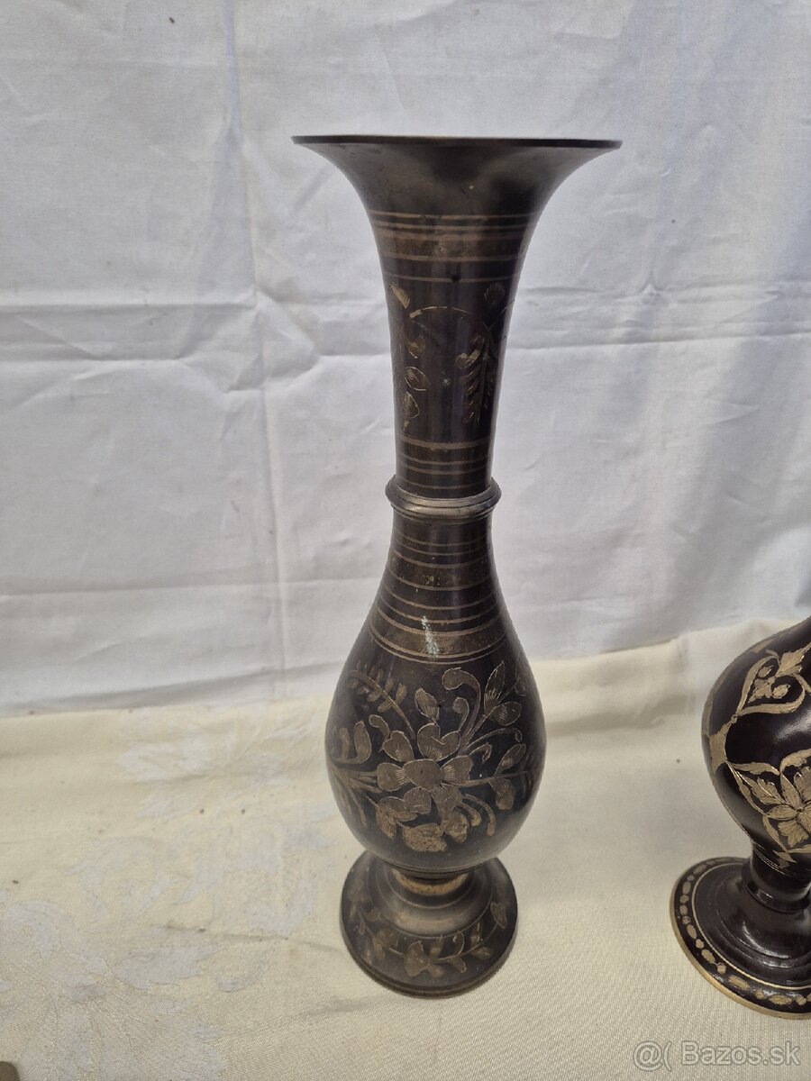 Predam mosadzne vazy a svietniky - 5