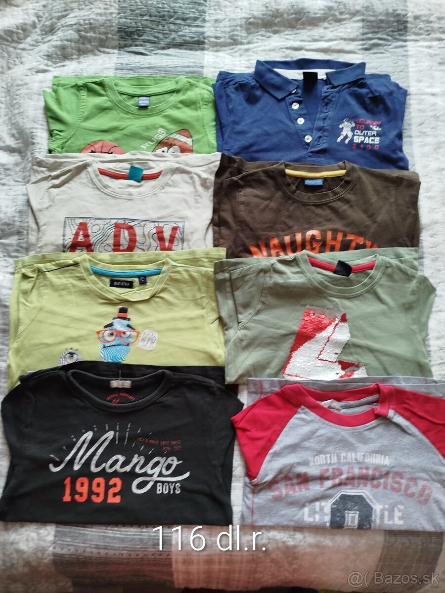 Balik oblečenia veľkosť 116 - 5