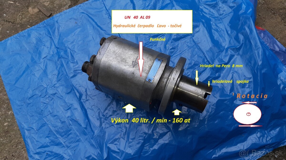 Hydraulicke cerpadla a Hydromotory - 5
