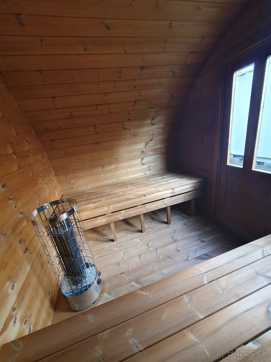 Sauna ŠMOLKO z termodreva ihneď k odberu - 5