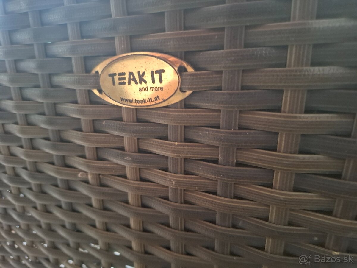TEAK IT ratanový záhradný nábytok - 5
