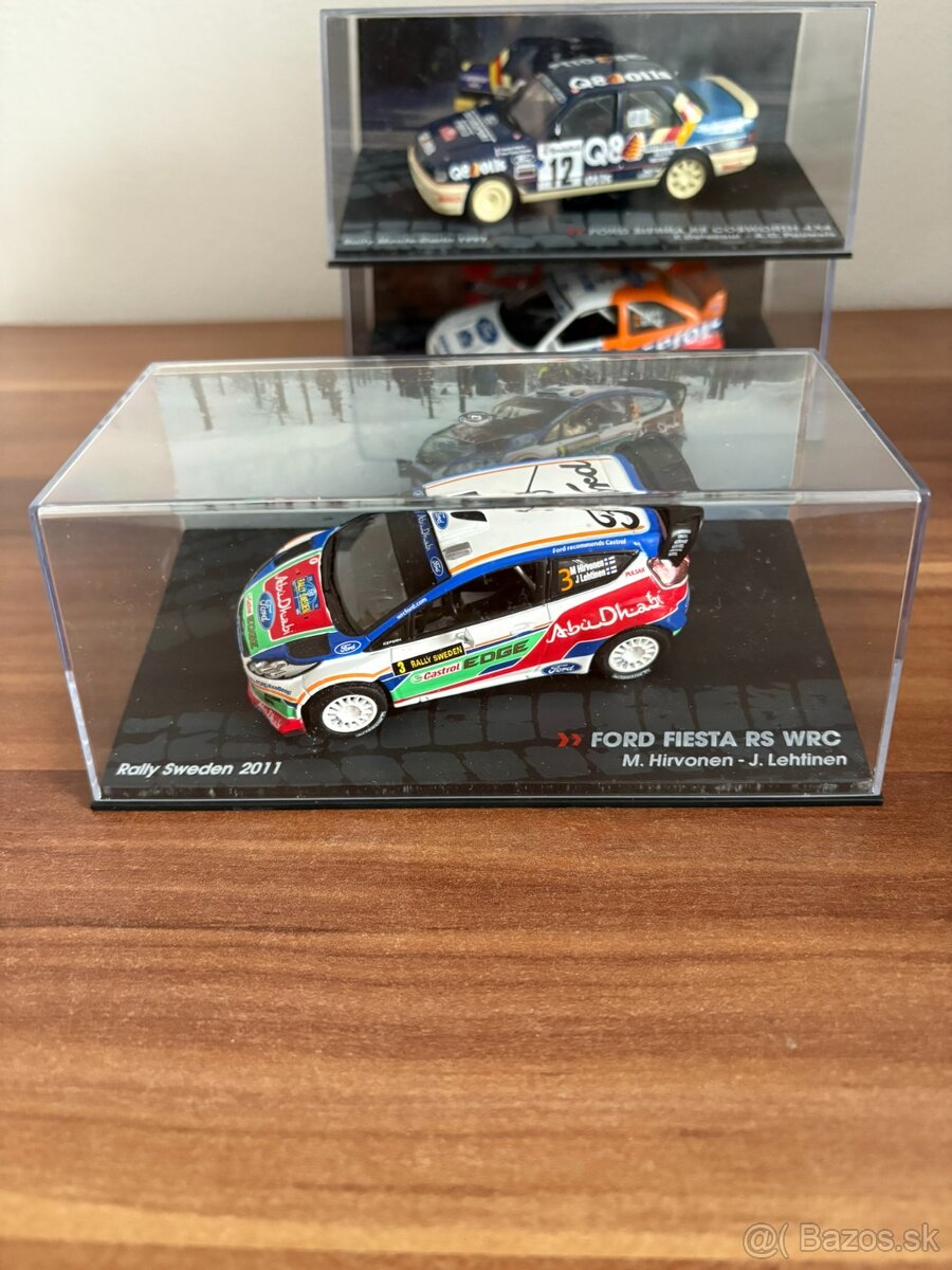 Zberateľské, kovové Rally modely Ford 1:43 - 5