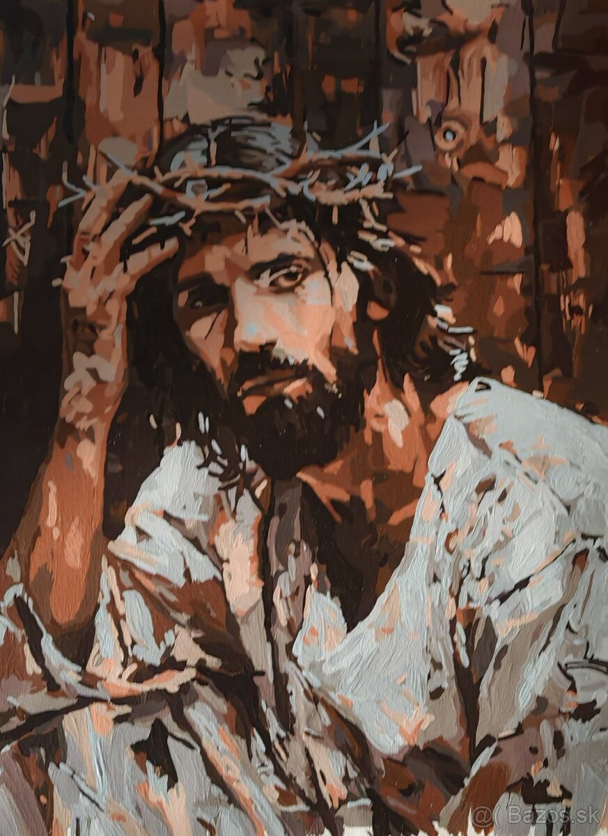 Ručne maľované obrazy Ježiša - 5