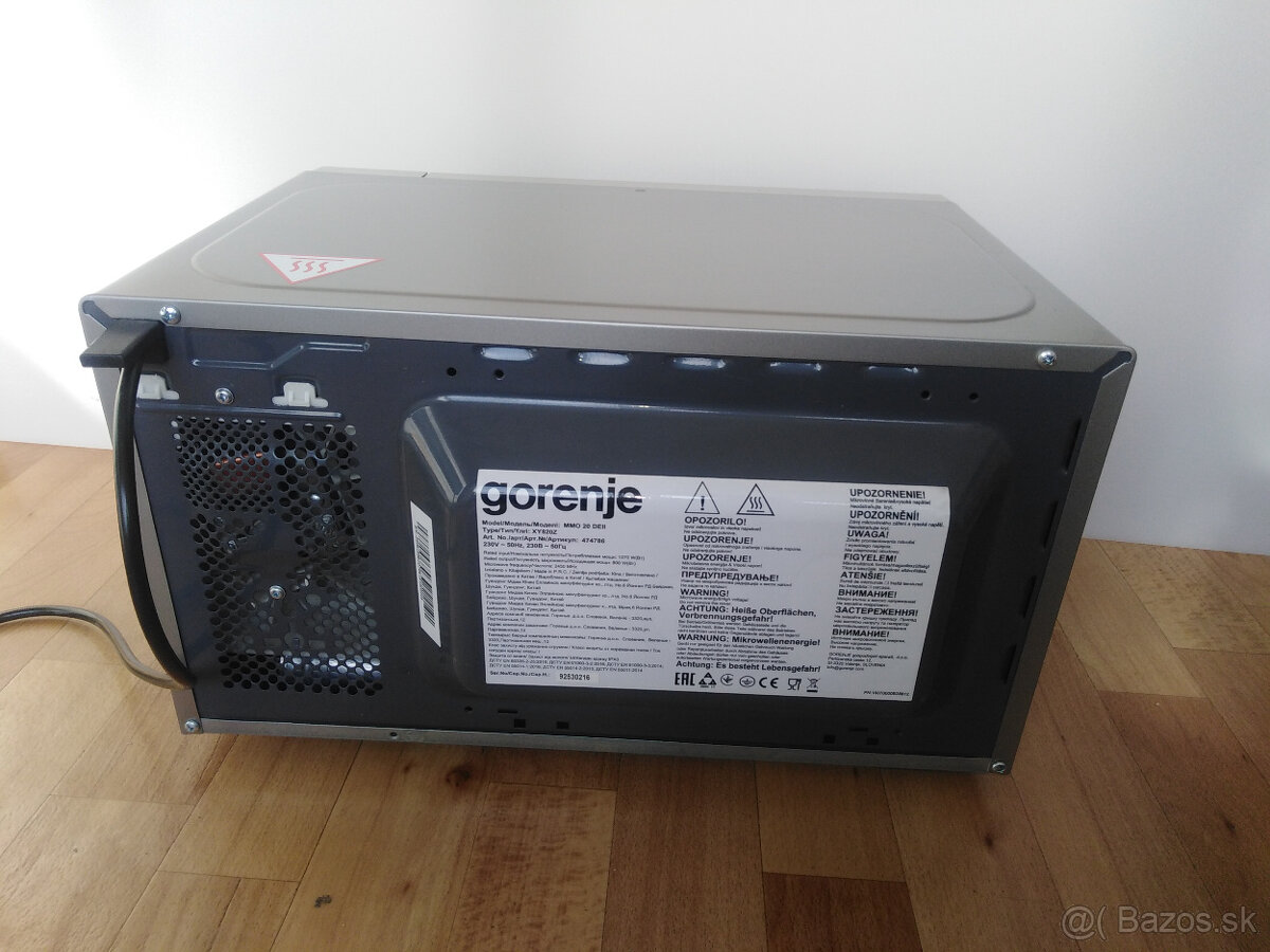 Gorenje MMO20DELL XY820Z - 5