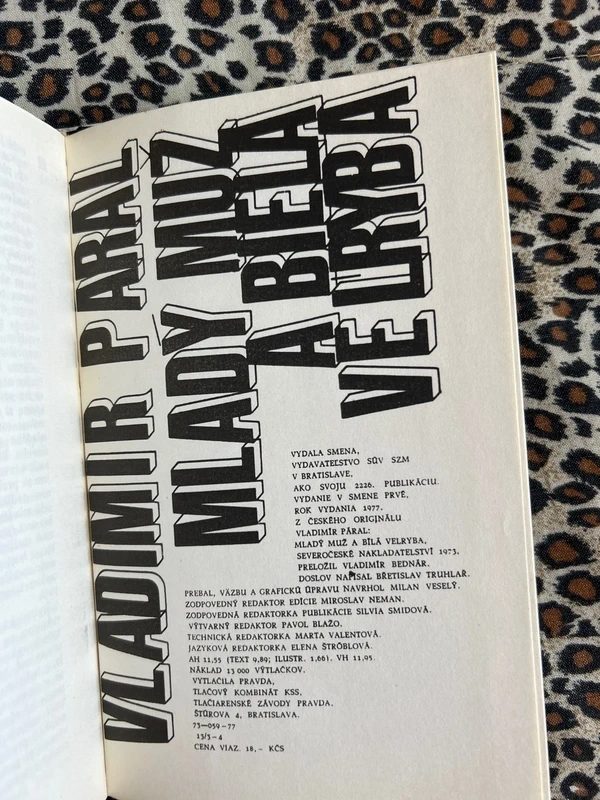 Mladý muž a biela veľryba - Vladimír Páral r.1977 - 5