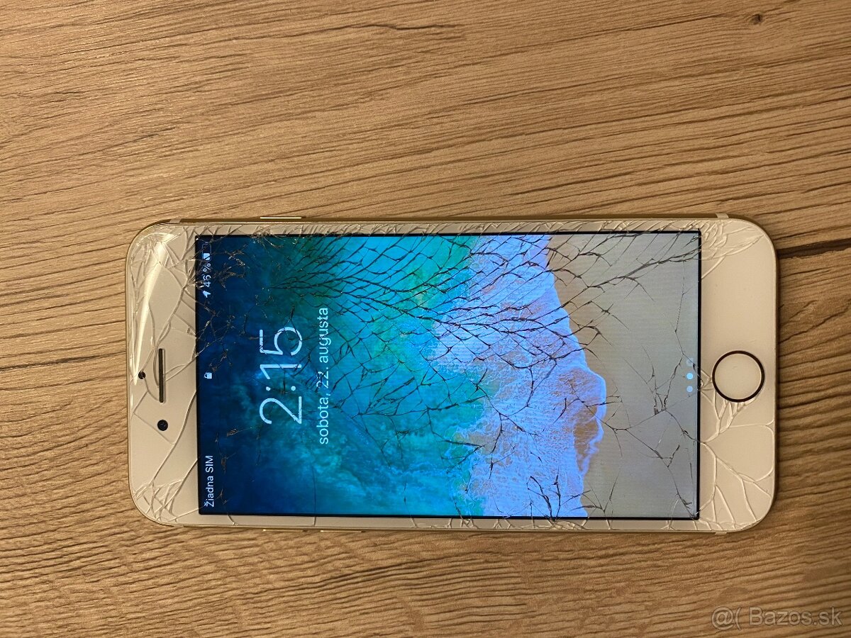 Predam iphone 7, 128GB, s rozbitym displayom - 5