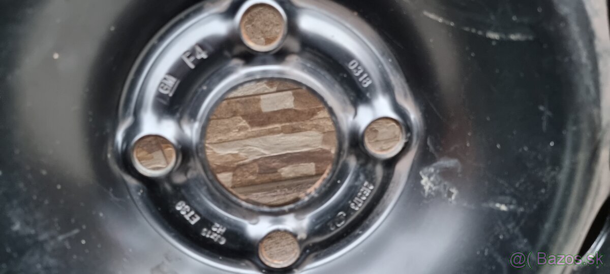 Predam sadu plechovych diskov na Opel GM 4x100 r15 J6 et39 - 5