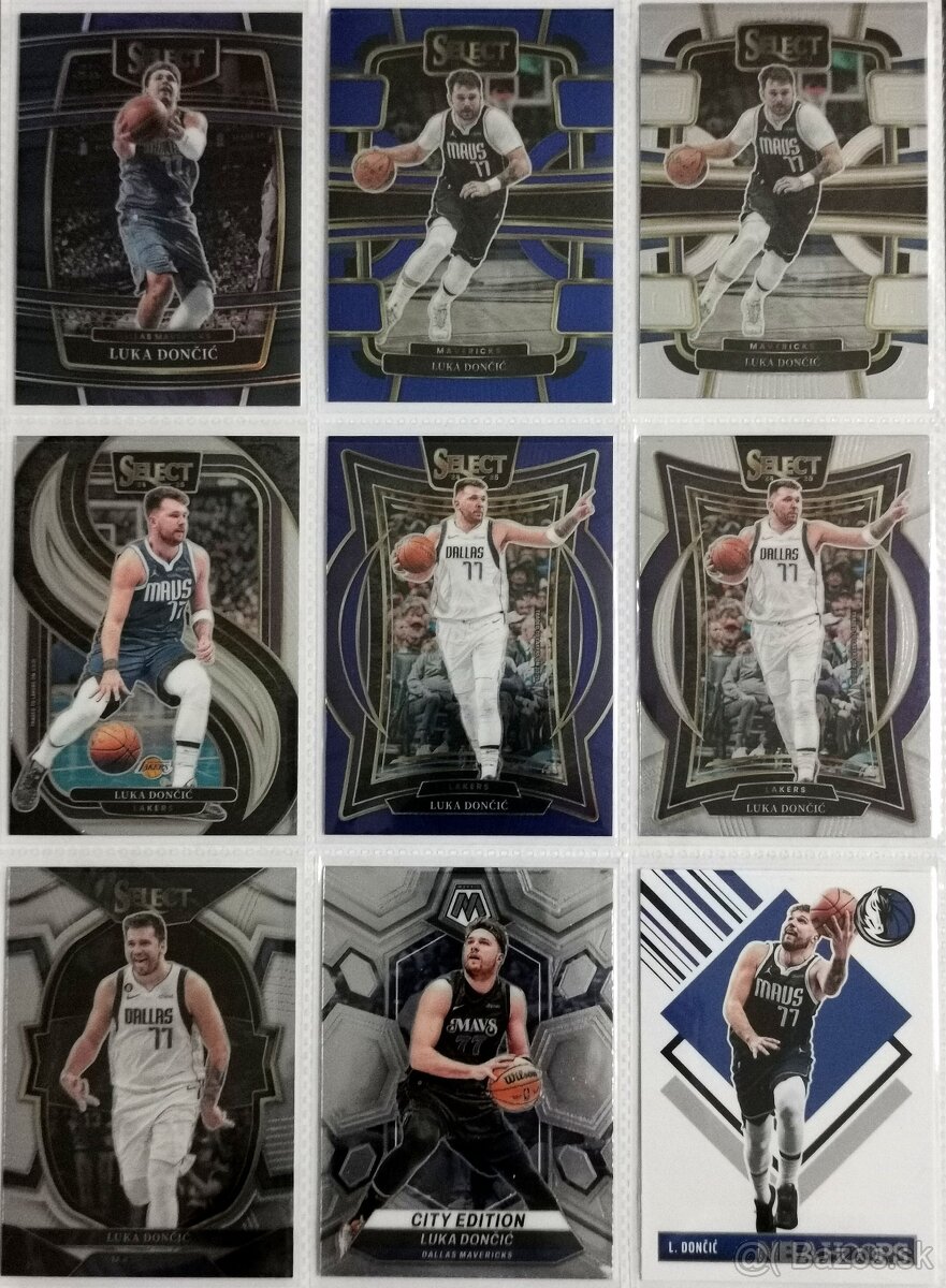 NBA karty - Luka Dončič (45 kariet) - 5