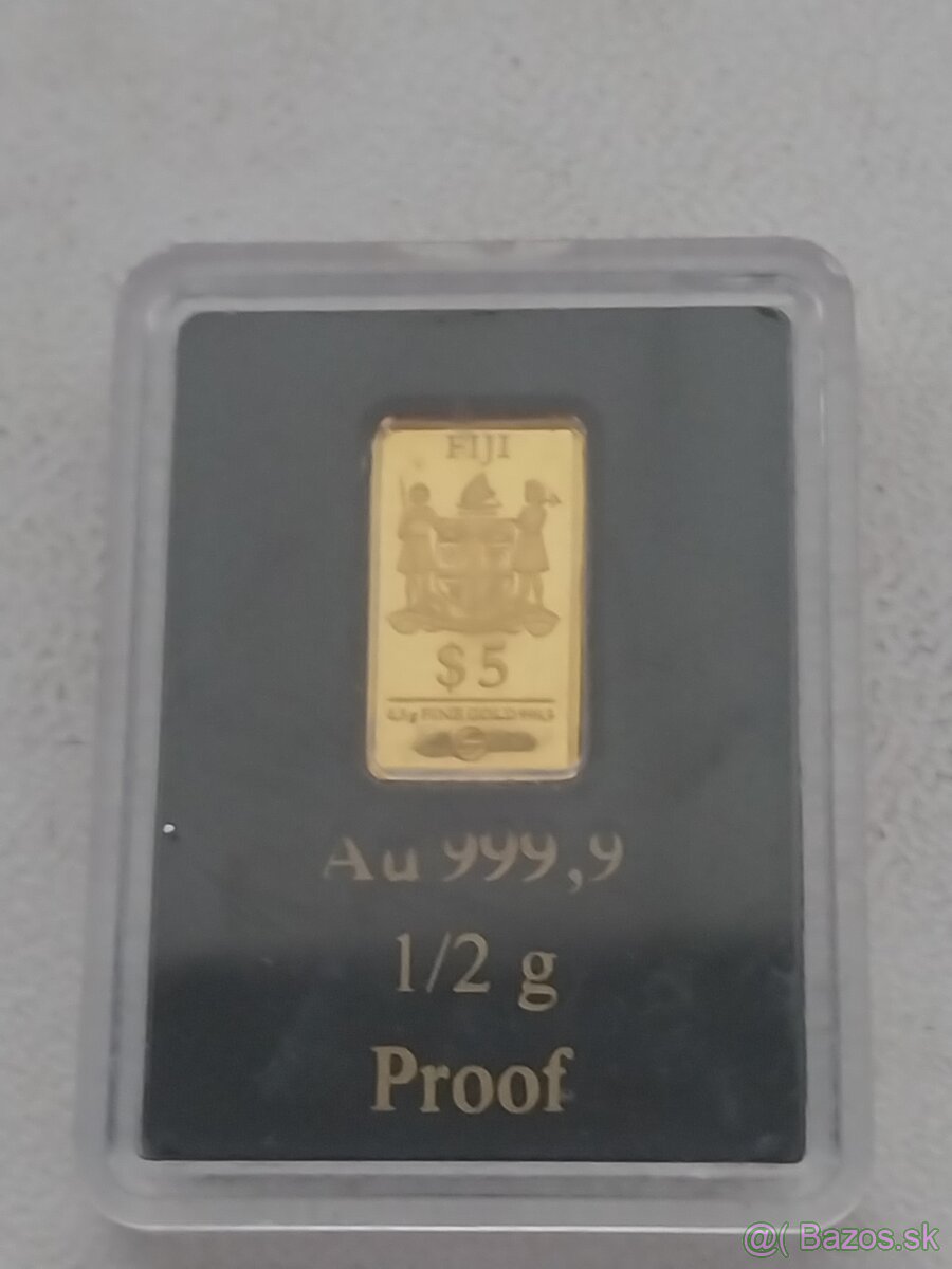 Zlaté investičné 0,5 gramove mince - 5